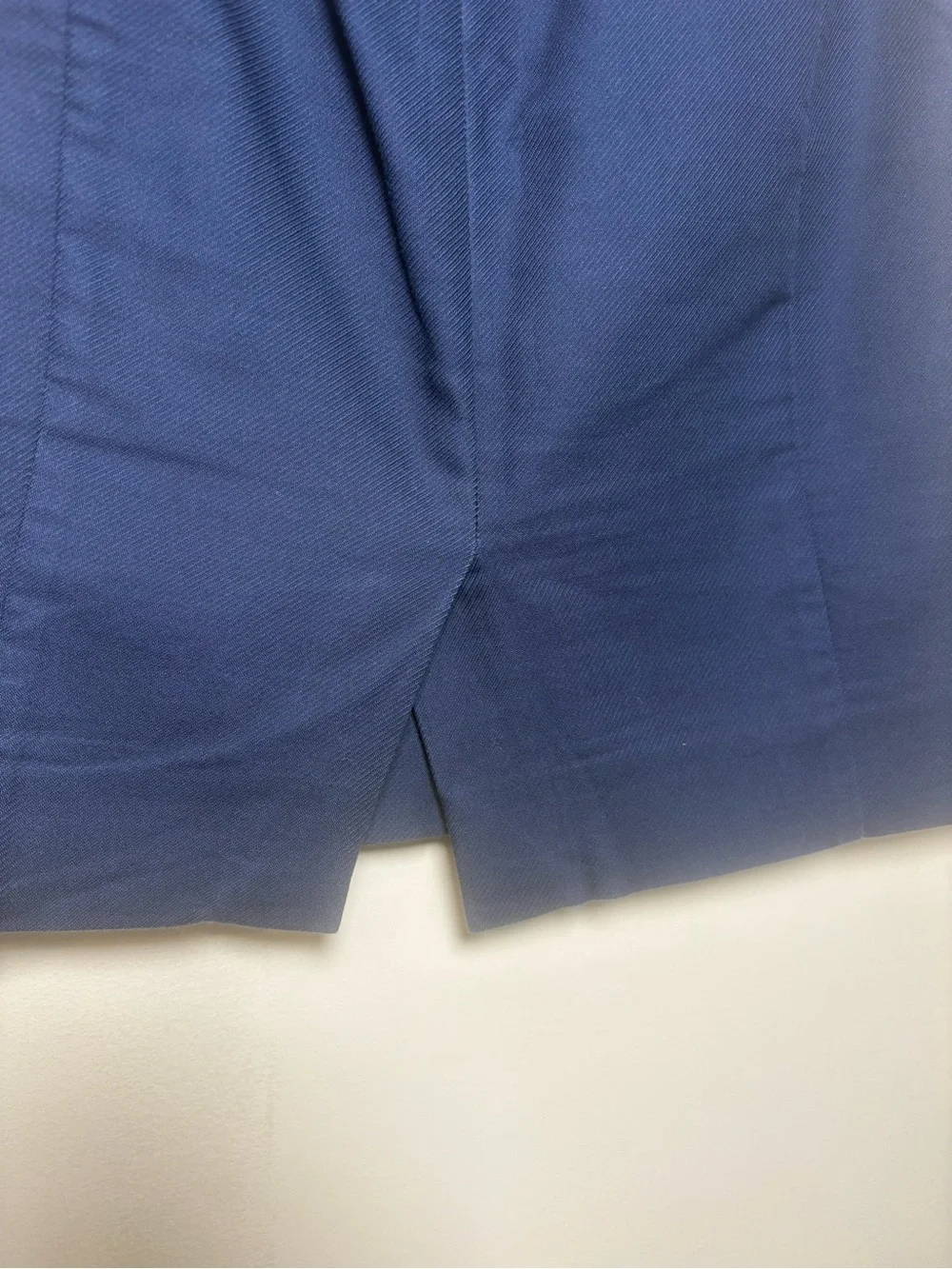 J. Crew Dark Navy Tailored Pencil Skirt